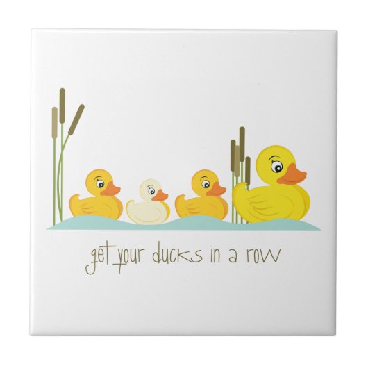 In einer Reihe Fliese (Vorderseite)