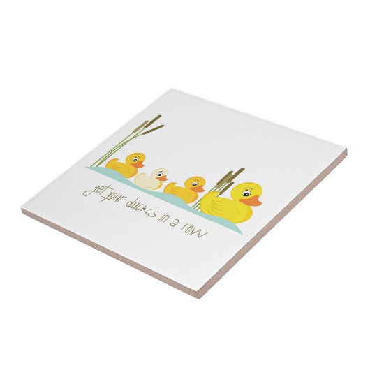 In einer Reihe Fliese (Seite)