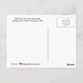 In einer Rut_A_-Postkarte stecken Postkarte (Rückseite)