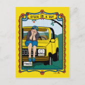 In einer Rut_B_-Postkarte stecken Postkarte (Vorderseite)