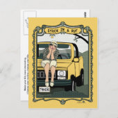 In einer Rut_C_-Postkarte stecken Postkarte (Vorne/Hinten)