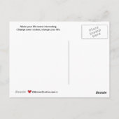 In einer Rut_C_-Postkarte stecken Postkarte (Rückseite)