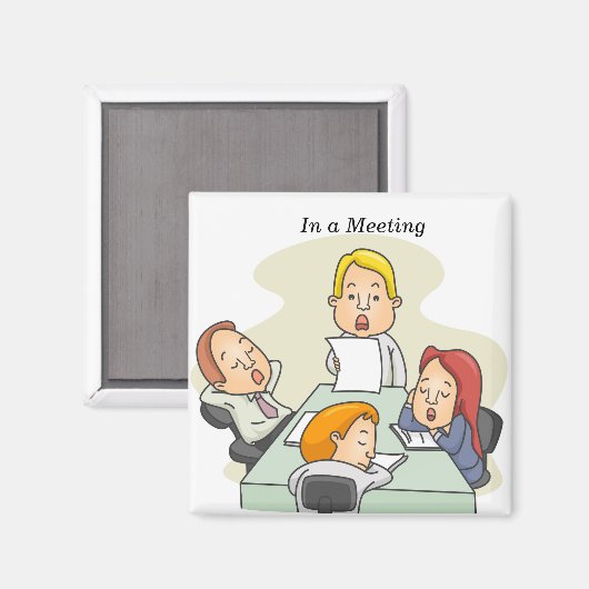 In einer Sitzung Magnet (Vorderseite/Rückseite)