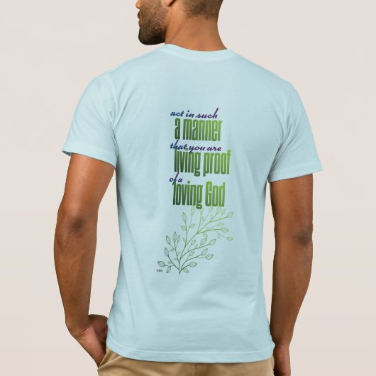 In einer solchen Weise T-Shirt (Rückseite)