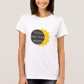 in einer Sonnenfinsternis T-Shirt (Vorderseite)