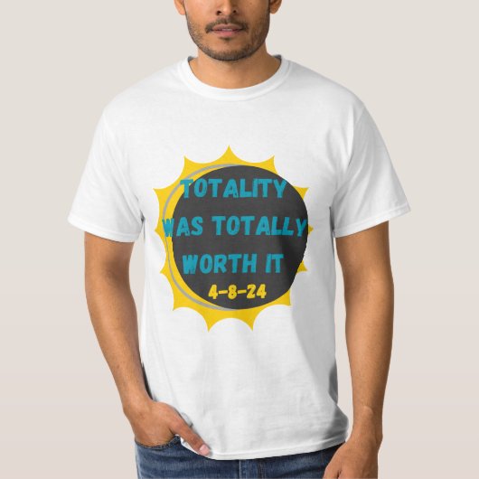 in einer Sonnenfinsternis T-Shirt (Vorderseite)