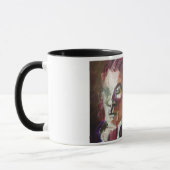 In einer Stimmungs-Patriot-"Thomas Jefferson" Tasse (Links)