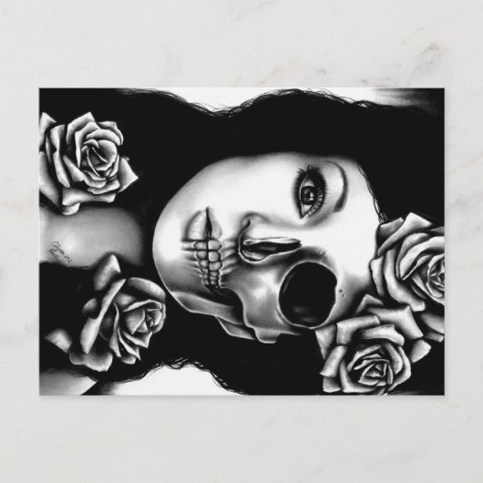 In einer Trance Postkarte (Vorderseite)