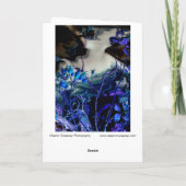 In einer Traumvorlage Karte (Rückseite)