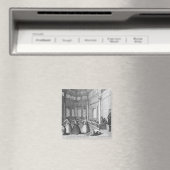 In einer türkischen Moschee, Abbildung Magnet (In Situ (Geschirrspüler))