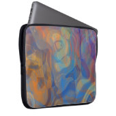 In einer Vision abstrakte Kunstärmel Laptopschutzhülle (Vorne Rechts)