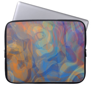 In einer Vision abstrakte Kunstärmel Laptopschutzhülle