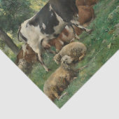 In einer Weide von Julien Dupre Seidenpapier (Ausschnitt)