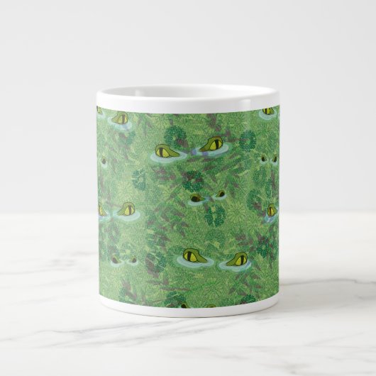 In einer Weile Krokodil! Jumbo-Tasse (Vorderseite)