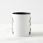 In einer Welt der Unicorns ein Badass-Demokrat sei Tasse (Zentrum)