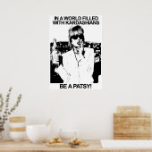 IN EINER WELT, DIE MIT KARDASHIANS GEFÜLLT WIRD, I POSTER (Küche)