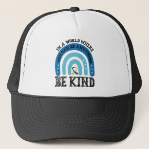 In einer Welt, in der du alles sein kannst, sei fr Truckerkappe