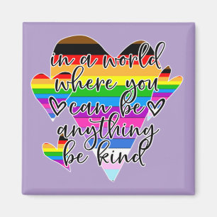 In einer Welt, in der man alles gut sein kann Magnet