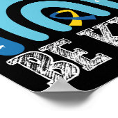 In einer Welt, in der man alles gut sein kann Poster (Ecke)