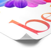 In einer Welt, in der man alles gut sein kann Poster (Ecke)