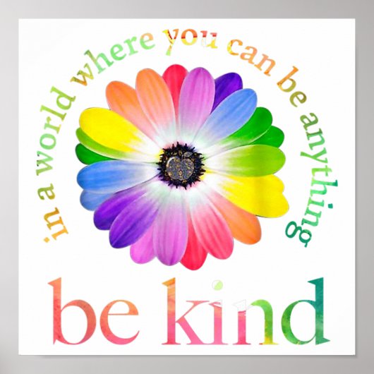 In einer Welt, in der man alles gut sein kann Poster (Vorne)