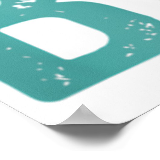 In einer Welt, in der man alles gut sein kann Poster (Ecke)