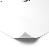 In einer Welt, in der man alles gut sein kann Poster (Ecke)