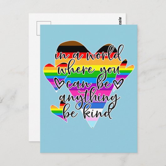 In einer Welt, in der man alles gut sein kann Postkarte (Vorne/Hinten)