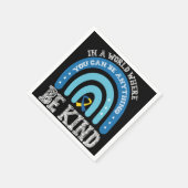 In einer Welt, in der man alles gut sein kann Serviette (Ecke)