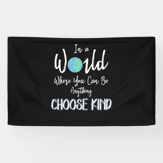 in einer Welt, in der man alles Mögliche sein kann Banner (Horizontal)