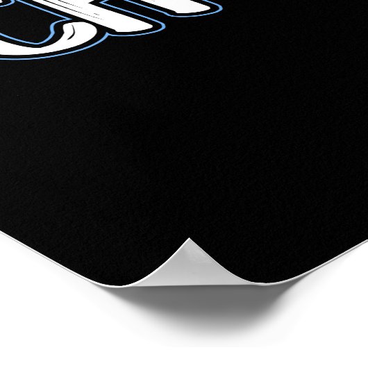 in einer Welt, in der man alles Mögliche sein kann Poster (Ecke)