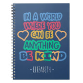 In einer Welt, in der man alles sein kann Notizblock (Vorderseite)