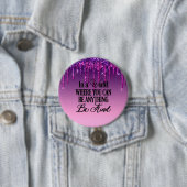 In einer Welt, in der man alles sein kann. Sei net Button (Beispiel)