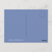 In einer Welt, in der man alles sein kann, was ein Postkarte (Rückseite)