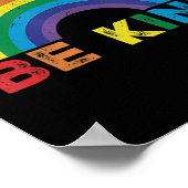 In einer Welt, in der man alles sein kann, was güt Poster (Ecke)