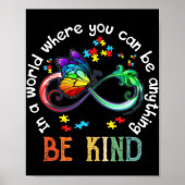 In einer Welt, in der man eine Art Schmetterlingsa Poster (Vorne)