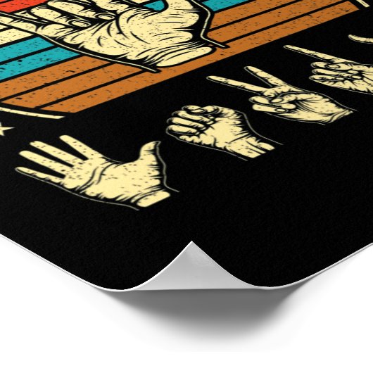 In einer Welt, in der man sich als "Awareness Deaf Poster (Ecke)