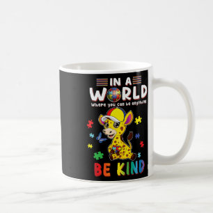 In einer Welt, in der Sie alles sein können Giraff Kaffeetasse