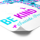 In einer Welt kann alles irgendwie Aquamarin sein. Poster (Ecke)