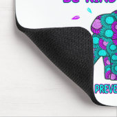 In einer Welt sei die leichtsinnige Suizidpräventi Mousepad (Ecke)