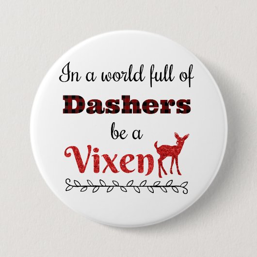 In einer Welt voll von Dashers seien Sie ein Button (Vorderseite)