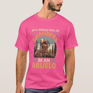 In einer Welt voller Grandpas ist ein Abuelo Großv T-Shirt