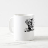 In einer Welt voller Mamas sei ein MamaSaurus-Hemd Kaffeetasse (Vorderseite Links)
