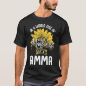 In einer Welt voller Mütter sei eine Amma T-Shirt (Vorderseite)