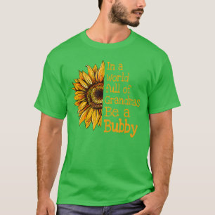 In einer Welt voller Omas sei eine Bubby Jüdisch J T-Shirt