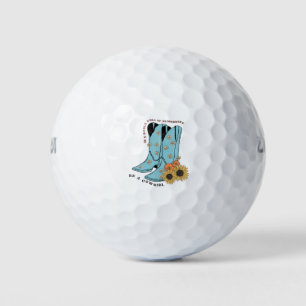 In einer Welt voller Prinzessinnen ein Cowgirl Boo Golfball