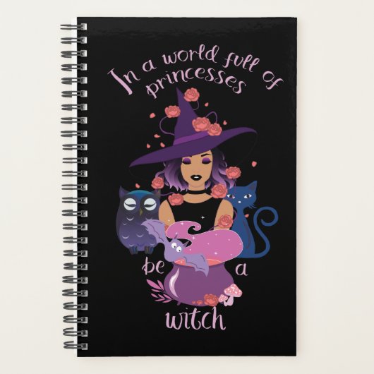 In einer Welt voller Prinzessinnen ist eine Hexe Planer (Vorderseite)