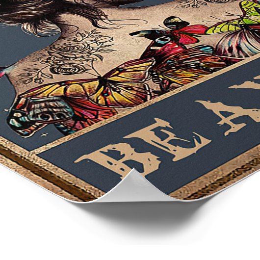 In einer Welt voller Prinzessinnen ist eine Hexe Poster (Ecke)