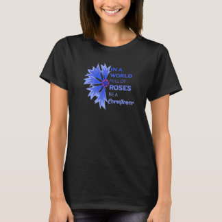 In einer Welt voller Rose ist ein Blumenkohl Europ T-Shirt