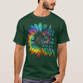 In einer Welt voller Sonnenblumen werden Kinderges T-Shirt